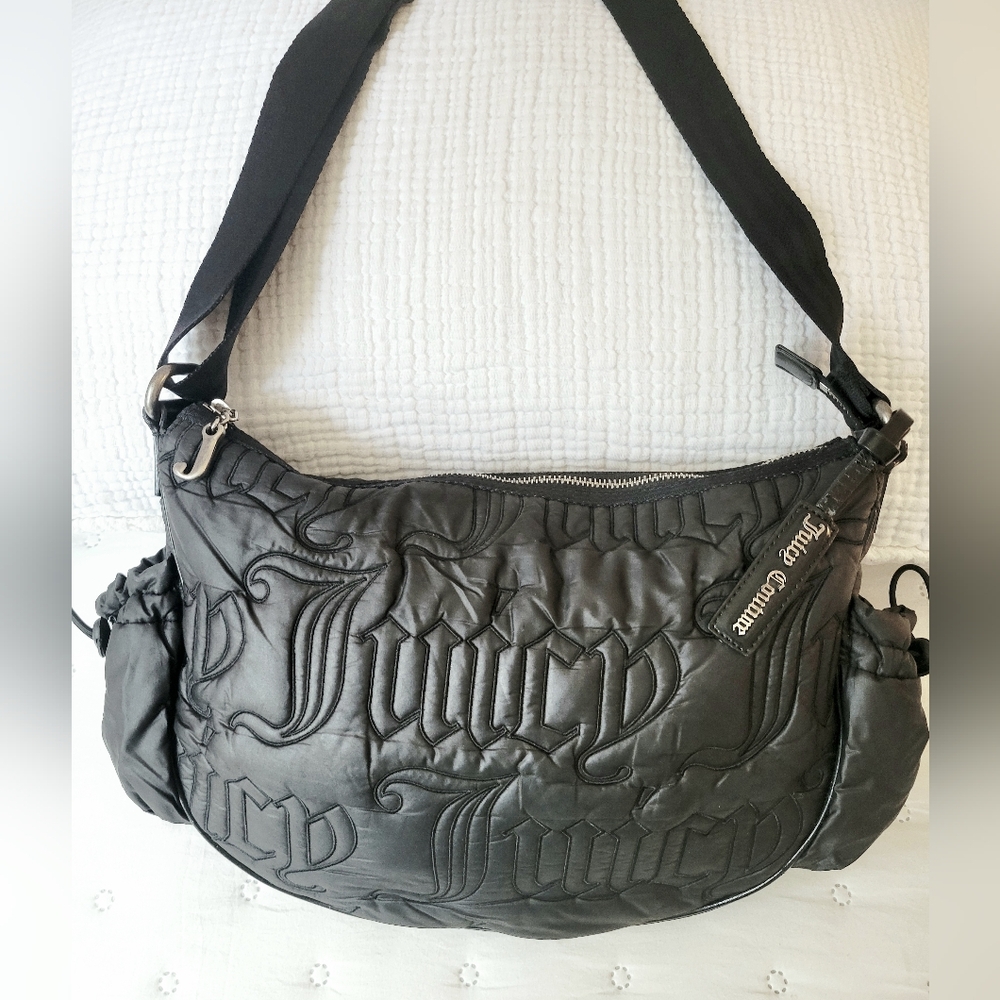 Vintage Juicy Couture Half Moon Quilted Bag